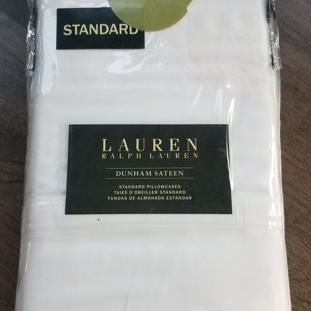 DUNHAM SATEEN  2 standard Pillowcases